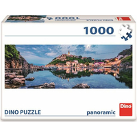 DINO Panoramatické puzzle Ostrov Krk 1000 dielikov
