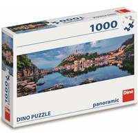 DINO Panoramatické puzzle Ostrov Krk 1000 dielikov