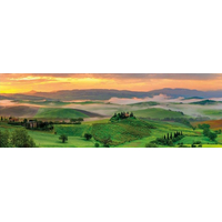 DINO Panoramatické puzzle Val d&#39;Orcia, Toskánsko, Taliansko 1000 dielikov