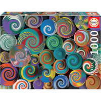 EDUCA Puzzle Africké koše 1000 dielikov
