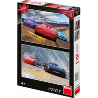 DINO Puzzle Autá 3, 2x66 dielikov