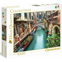 CLEMENTONI Puzzle Benátsky kanál, Taliansko 1000 dielikov