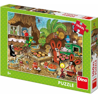 DINO Puzzle Krtko v kuchyni XL 100 dielikov