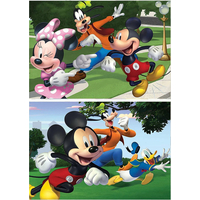 EDUCA Puzzle Mickey a priatelia 2x48 dielikov