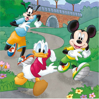 DINO Puzzle Mickey Mouse a kamaráti 3x55 dielikov