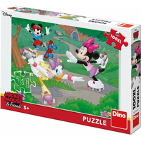 DINO Puzzle Minnie športuje XL 100 dielikov