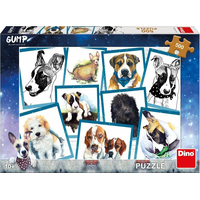 DINO Puzzle Pes Gump 500 dielikov