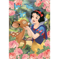 DINO Puzzle s drahokamami Snehulienka a srnka 200 dielikov