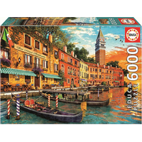 EDUCA Puzzle San Marco pri západe slnka 6000 dielikov