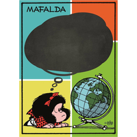 CLEMENTONI Puzzle tabuľa Mafalda 1000 dielikov
