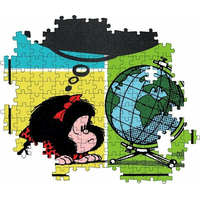 CLEMENTONI Puzzle tabuľa Mafalda 1000 dielikov