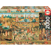 EDUCA Puzzle Záhrada pozemských rozkoší 2000 dielikov