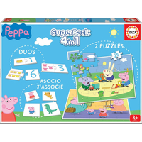 EDUCA Súbor hier Prasiatko Peppa 4v1