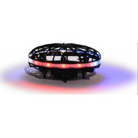 MAC TOYS Lietajúce ufo - čierne