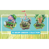 EDUCA Kreatívna súprava 3D Dream Gardens: Hrad 2v1
