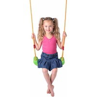 WOODY Hojdací sedák zelený