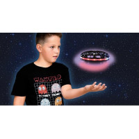 MAC TOYS Lietajúce ufo - čierne