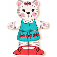 WOODY Obliekanie - Mačička