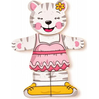 WOODY Obliekanie - Mačička