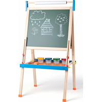 WOODY Obojstranná tabuľa ABC