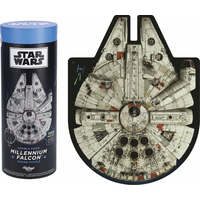 RIDLEY&#39;S GAMES Obojstranné tvarové puzzle Star Wars: Millennium Falcon 1000 dielikov