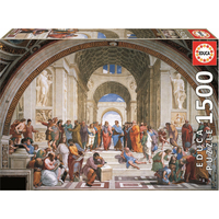 EDUCA Puzzle Aténska škola 1500 dielikov