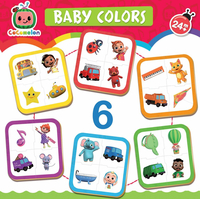 EDUCA Baby puzzle CoComelon: Poznávaj farby 6x4 dieliky