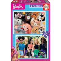 EDUCA Puzzle Barbie 2x100 dielikov