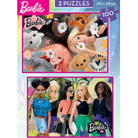 EDUCA Puzzle Barbie 2x100 dielikov