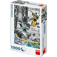 DINO Puzzle Barcelona - koláž 1000 dielikov