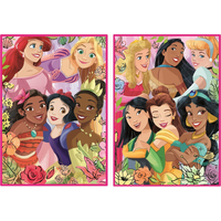 EDUCA Puzzle Disney princeznej 2x500 dielikov