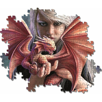 CLEMENTONI Puzzle Dračí druh 1000 dielikov