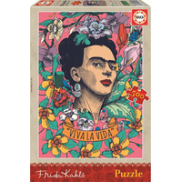 EDUCA Puzzle Frida Kahlo: Viva la vida 500 dielikov