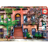 EDUCA Puzzle Greenwich Village, New York 1500 dielikov