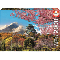 EDUCA Puzzle Hrad v Osake, Japonsko 2000 dielikov