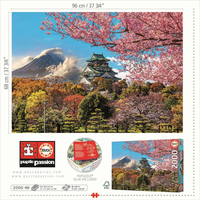 EDUCA Puzzle Hrad v Osake, Japonsko 2000 dielikov