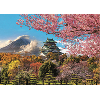 EDUCA Puzzle Hrad v Osake, Japonsko 2000 dielikov