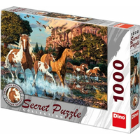 DINO Puzzle Secret Collection: Kone 1000 dielikov
