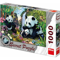 DINO Puzzle Secret Collection: Pandy 1000 dielikov