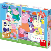 DINO Puzzle Prasiatko Peppa 3x55 dielikov