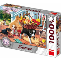DINO Puzzle Secret Collection: Šteňatá 1000 dielikov