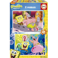 EDUCA Puzzle Sponge Bob 2x48 dielikov