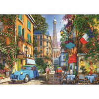 EDUCA Puzzle Staré parížske ulice 4000 dielikov