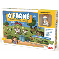EFKO Rozprávacie puzzle O farme 9 dielikov