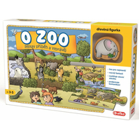 EFKO Rozprávacie puzzle O zoo 9 dielikov