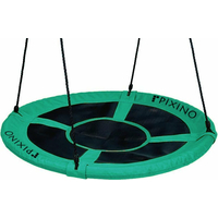 PIXINO Hojdací kruh Čapí hniezdo (priemer 110cm) zelený