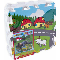 TEDDIES Penové puzzle Moje prvé zvieratká (29x29)