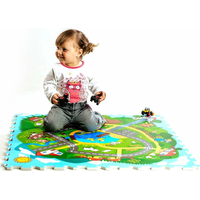 TEDDIES Penové puzzle Moje prvé zvieratká (29x29)
