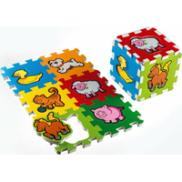 TEDDIES Penové puzzle Moje prvé zvieratká (13,5x13,5)