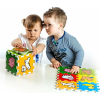 TEDDIES Penové puzzle Moje prvé zvieratká (13,5x13,5)
